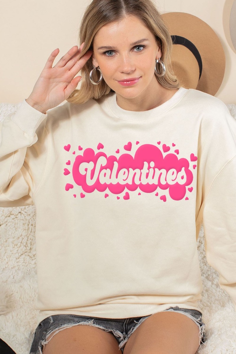 PUFF VALENTINE GRAPHIC SWEATSHIRTS